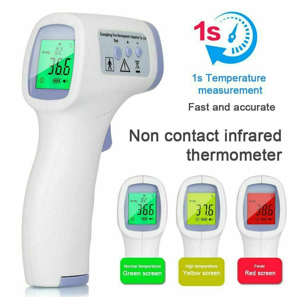 Thermometer Non-contact Infrared Gun Digital Forehead Body Adult Baby New